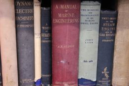 Small collection of books relating to marine engineering, voyages etc. Including the history and