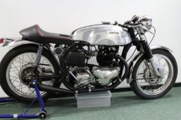 Norton ES2/99 Cafe racer special motorcycle. TCO735, 1960, 600cc. Good running order and well