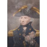 Heath after Abbot portrait of the Right Hon. Vice Admiral Lord Nelson K.B. 20 x 17cm.