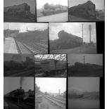 Negatives, approx 100 LNER 'bin ends' in various formats. Most captioned, many Pacifics and