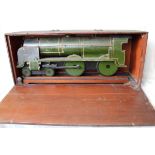 Original Southern Railway Travelling Model in wooden case of a Schools Class Engine. Crafted at