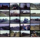 Railway Slides, well over 1000 in x 4 slide cases, all UK Preservation, some Kodachrome. Little