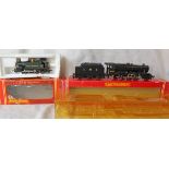 Model Railways Hornby 00 Gauge boxed 8027 8F locomotive, extremely good but box is split. Together