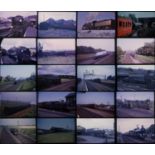 Railway Slides, approx 100 of BR(S) Kodachrome. Mostly captioned, quality varied, some quite dark.