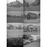 Negatives, well over 100 med format of 1960's UK Buses. Most are captioned with bus and location but