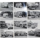 Negatives, approx 70 with many prints of 1965/66 Trolleybuses & Buses incl Bournemouth, Chorley,