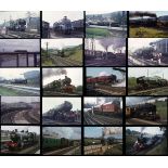 Railway Slides, approx 180 of the 1970's/80's Preservation scene including a number of mainline