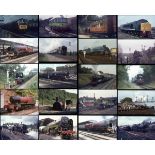 Railway Slides, approx 675 plastic mount of the Preservation scene take at a variety of heritage and