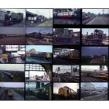 Railway Slides, approx 175 colour of a quite eclectic mix, including  infrastructure, some modern