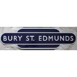 Full size reproduction BR(E) enamel Totem BURY ST. EDMUNDS H/F.