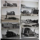 Photograph Post Cards, qty 50 of the Weston Clevedon & Portishead Railway. The vast majority are