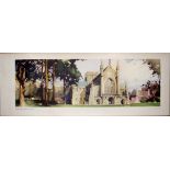 Carriage Print 'Winchester Cathedral, Hampshire' by Claude Buckle from the Southern Region A Series.