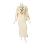 LUISE RAINER SILK CAFTAN