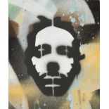 SEIZER  UNTITLED ,  2006   Aerosol on wood  6 by 5 by 1 5/8 inches  Signed and dated on verso.