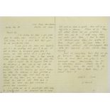 DAVID HOCKNEY British, b. 1937   Letter   in   Praise   of   Fax   Machines   16 3/4 by 10 3/4