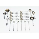 LUISE RAINER GROUP OF ASSORTED STERLING SPOONS