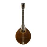 NANCY WILSON GIBSON MANDOCELLO  A vintage Gibson K-1 Mandocello circa 1918, serial number 47181. The