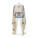 CHRIS SQUIRE YES CONCERT TOUR WORN TUNIC A Chris Squire stage worn tunic. The tunic is made of white