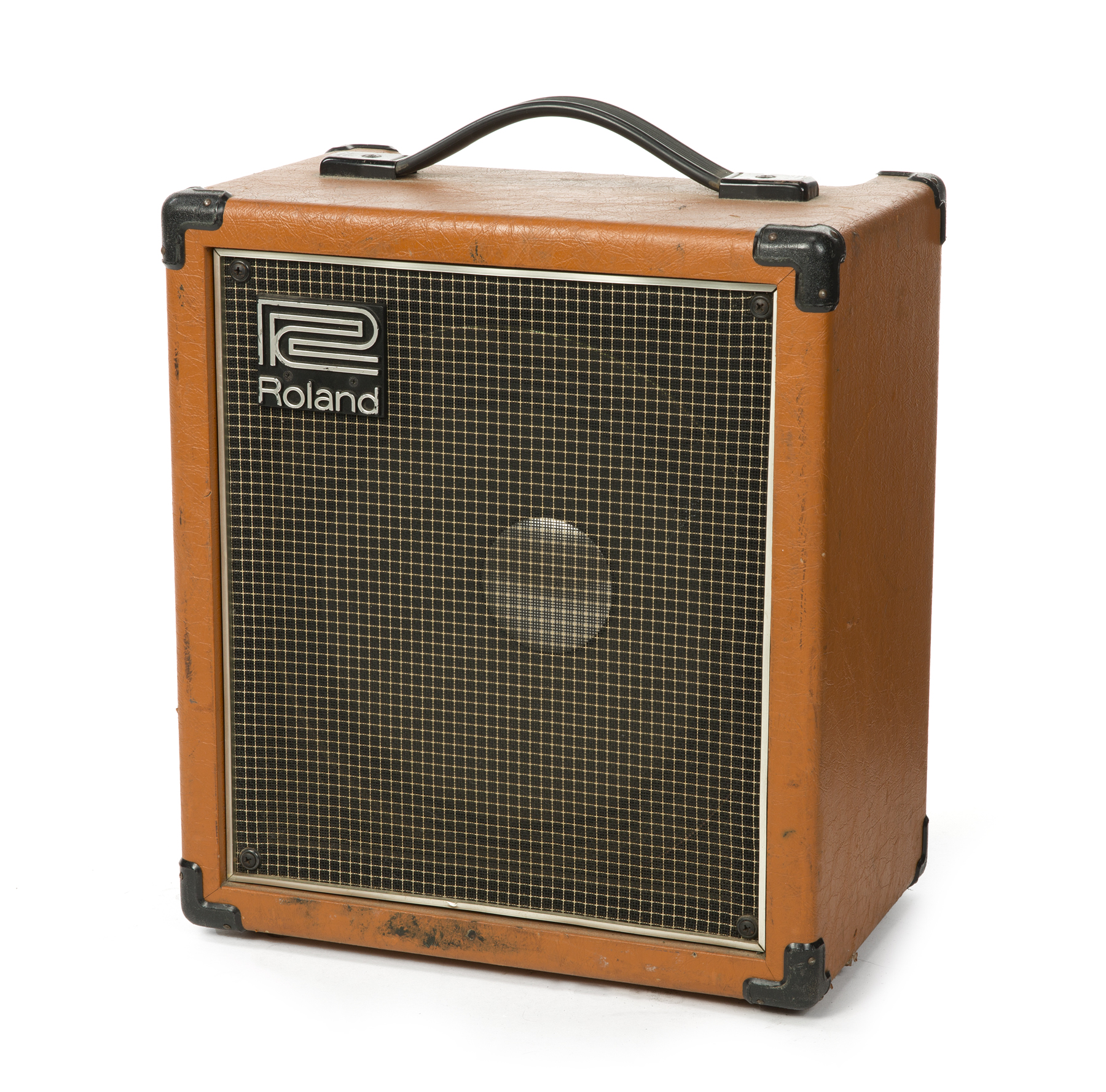 NANCY WILSON ROLAND CUBE-60 AMPLIFIER A Roland CUBE-60 amplifier in rust brown, serial number