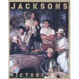 MICHAEL JACKSON SIGNED TOUR PROGRAM A copy of The Jacksons' Victory Tour program, signed on the