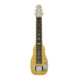 NANCY WILSON FENDER CHAMPION LAP STEEL GUITAR A vintage Fender Champion Lap Steel guitar in blonde