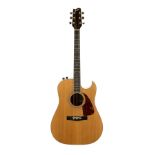 NANCY WILSON FENDER ACOUSTIC GUITAR A Fender acoustic guitar circa 1982 stage played by Nancy