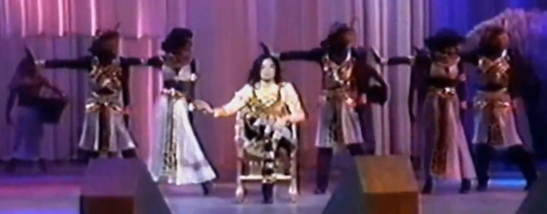 MICHAEL JACKSON: "REMEMBER THE TIME" COSTUMES  A group of costumes worn for the performance of - Image 15 of 16