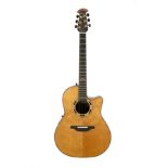 NANCY WILSON OVATION ACOUSTIC GUITAR An Ovation acoustic guitar, Collectors Series model, with "