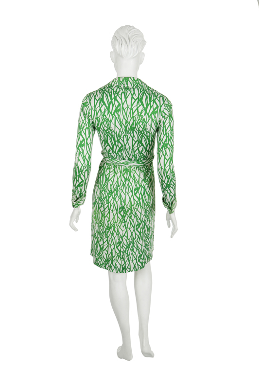 AMY ADAMS AMERICAN HUSTLE DIANE VON FURSTENBERG DRESS  A printed Diane von Furstenberg wrap dress - Image 4 of 6