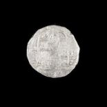 RINGO STARR ATOCHA COIN An unmounted Atocha Philip III metal coin.1 1/2 inches, 23/5 grams