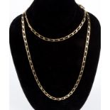 RINGO STARR CARTIER NECKLACE An 18k yellow gold long chain necklace by Cartier #P5228 designed with