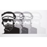 RINGO STARR ARTIST'S PROOF An artists proof giclee titled "Four Ringos" with limitation number in