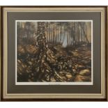 GROUP OF FOUR ART PRINTS Three Paul Raymond Gregory scenes from  Lord   Of   The   Rings  ( The