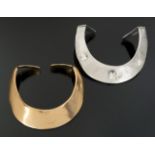 JOAN COLLINS KENNETH LANE COLLARS A pair of circa 1980s collars owned by Joan Collins. Both pieces