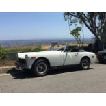 JOAN COLLINS 1973 MG MIDGET MARK III ROADSTER A 1973 MG Midget Mark III Roadster owned by Joan