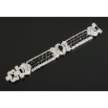 JOAN COLLINS NEWBRIDGE SILVERWARE BRACELET A silverplated bracelet with a protective anti-tarnish