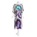 JOAN COLLINS PUCCI PRINT RESORT WARDROBE A group of wardrobe pieces created with Pucci fabric
