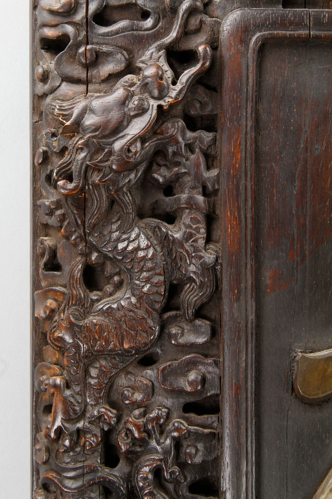 18th/19th C. Chinese Carved Panels Pair of carved panels, China, late 18th or early 19th century, - Image 10 of 15