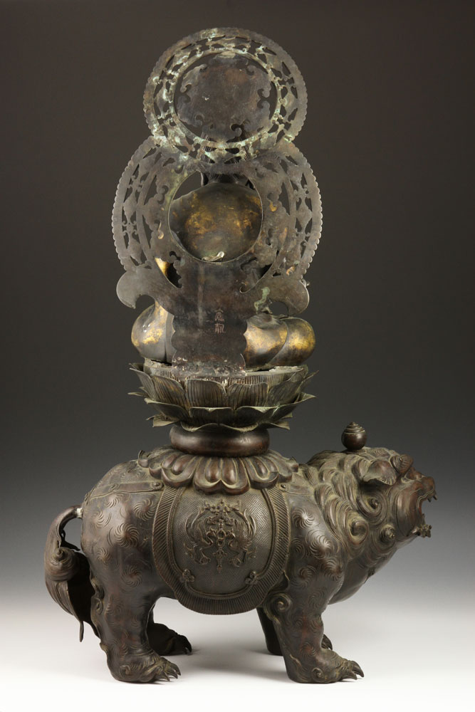 18th/19th C. Chinese Buddha Seated figure of the Buddha, China, late 18th or early 19th century, - Image 8 of 10