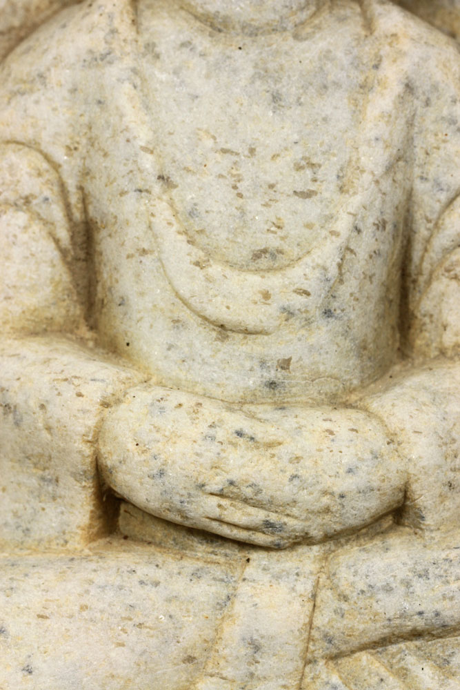 10/12th C. Chinese Buddha Seated figure of the Buddha, Northern China, 10th-12th century, Liao Jin - Image 4 of 8