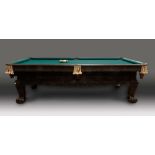 Chinese Pool Table Custom made pool table, China, hardwood, with championship tournament 1" thick