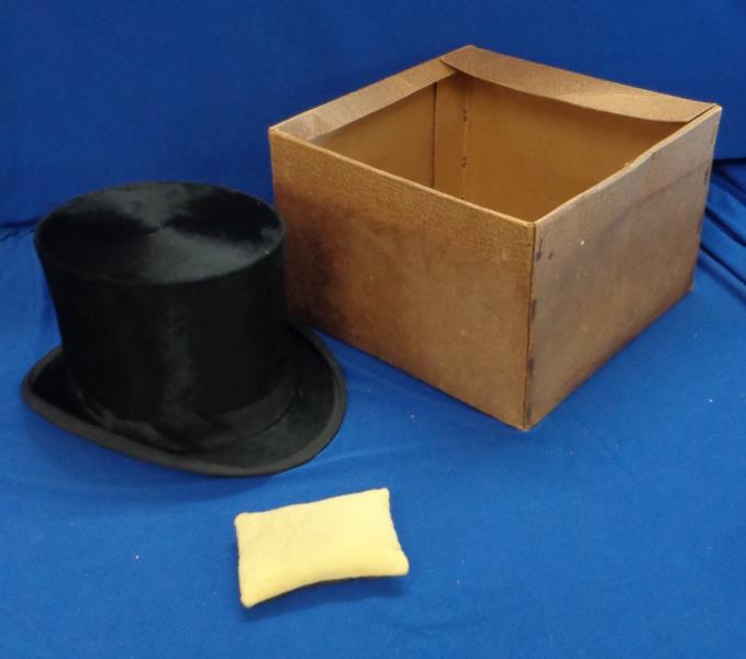 Hughes & Son Christy's London Grand Prix Gent's Top Hat in a Cannon Headwear Box
