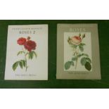 Pierre-Joseph Redoute Roses from the Ariel Press, 24 plates & Redoute Roses No. 2 with 24 plates  (