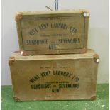 2 West Kent Laundry Ltd. Reinforced Card Boxes from Sundridge Near Sevenoaks (2)