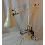 Cream Painted Anglepoise Table Lamp