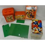 Lego Basics Pieces & Playskool Stickle Bricks (1 Box)