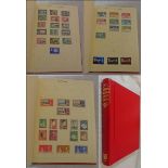 Stamps: Mint Commonwealth Sets & Singles, high catalogue value (Springback Album)