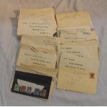 Stamps: 60 + Envelopes Used Commonwealth with much duplication