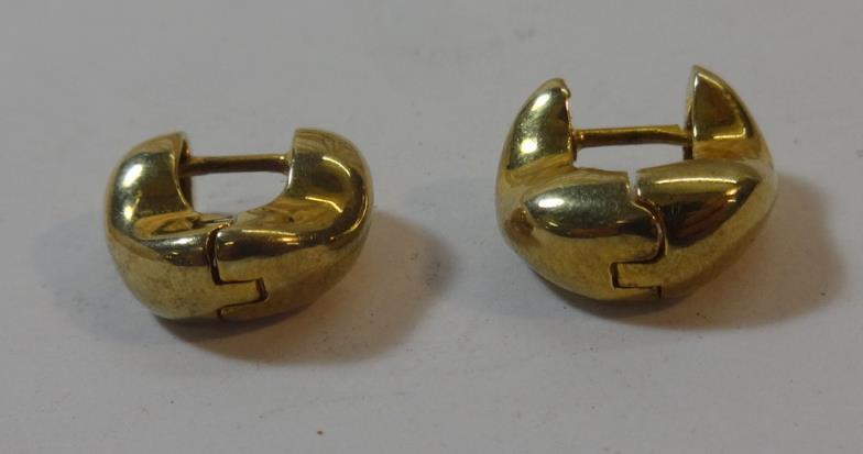 Pair 9ct Gold Earrings