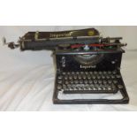 Imperial Black Typewriter